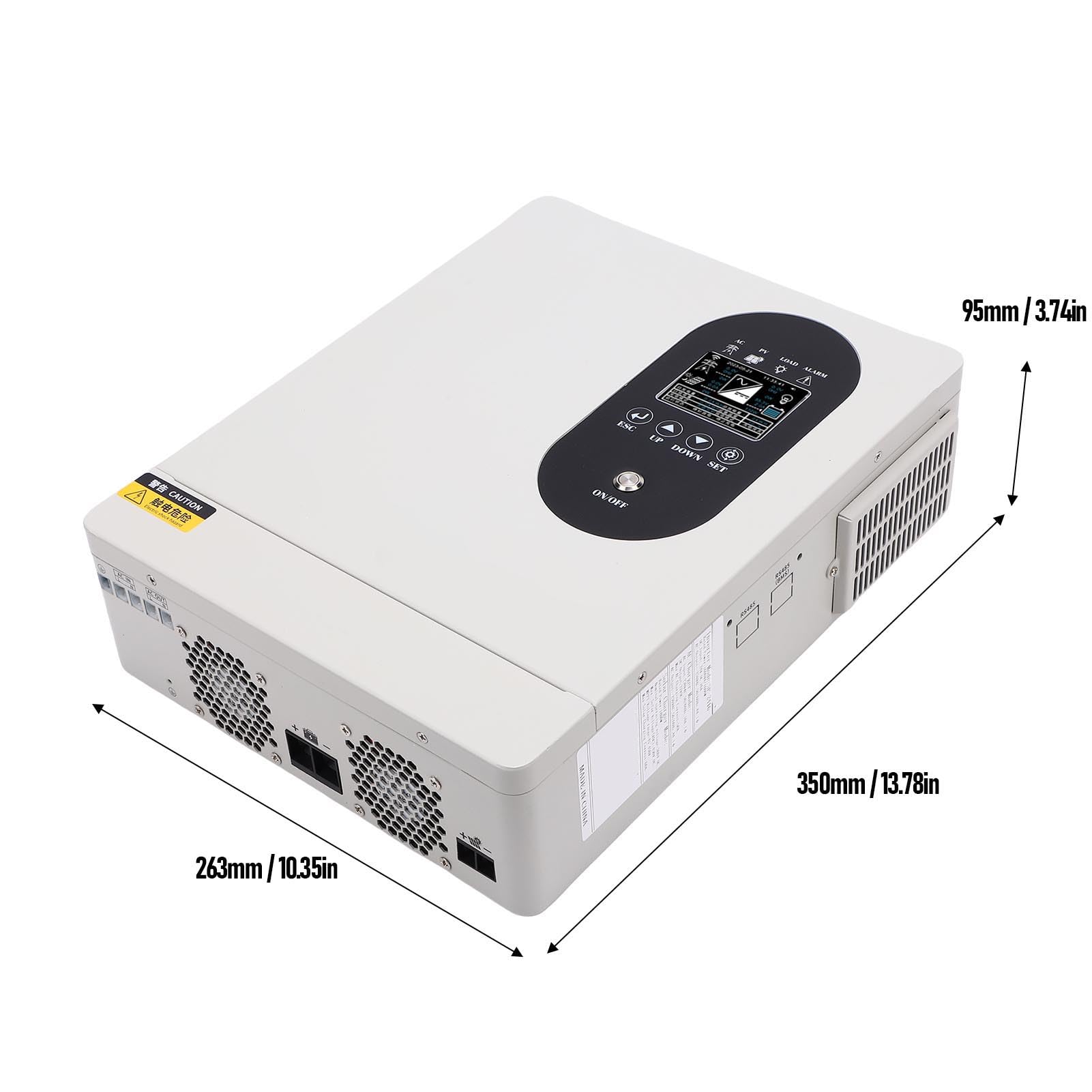 Inverter Solare Ibrido 1600W, Controllore MPPT 60A, per Uso
