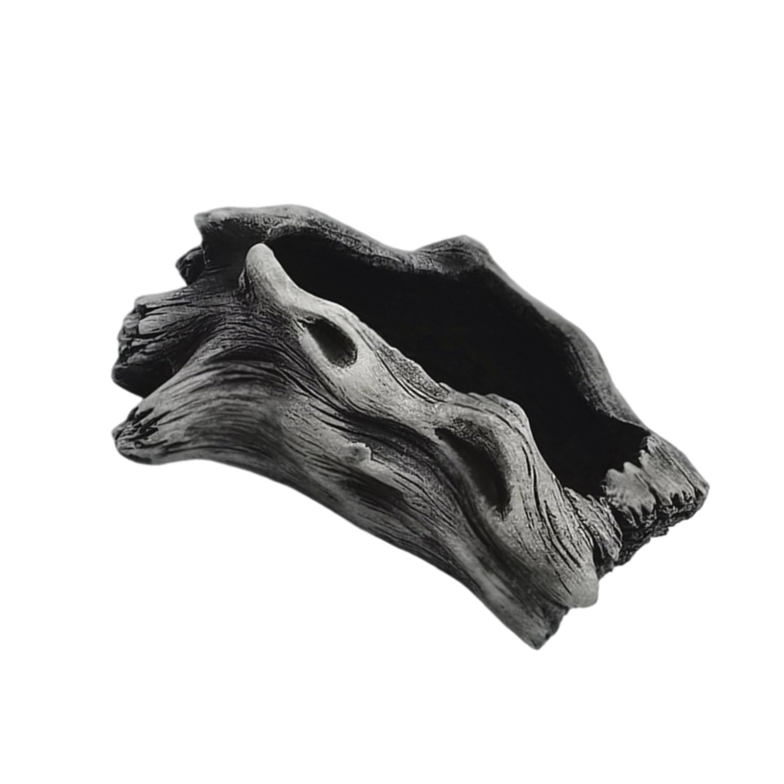HDOYTXXM Artificial Driftwood Flower Pots Natural Bucket Rustics Stumps Planter Arrangement for Home Decors Bonsais Cement