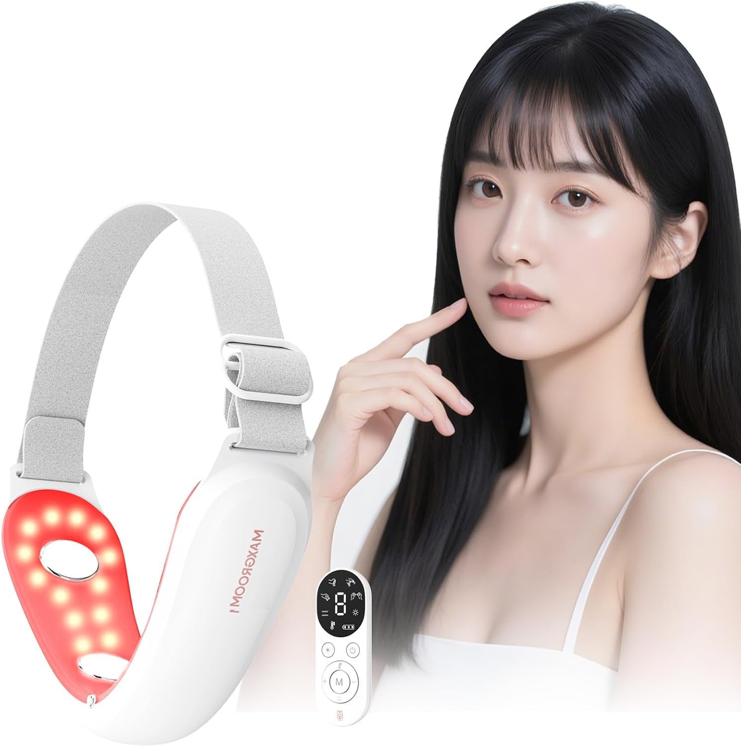 リフトアップ✨美顔器 EMS フェイスベルト 小顔マッサージ器 USB充電式 Amazon.co.jp: [チャーメイクボディ] 美顔器 EMS リフトアップ