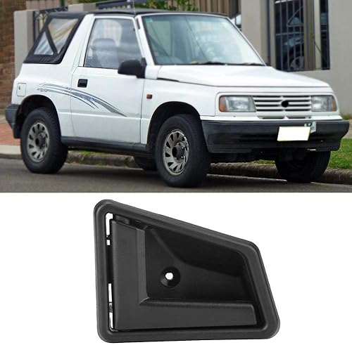 Miniatura 8 de Keenso Manija de puerta interior delantera izquierda para Suzuki Sidekick Geo Chevy Tracker 1989-1998 Popular