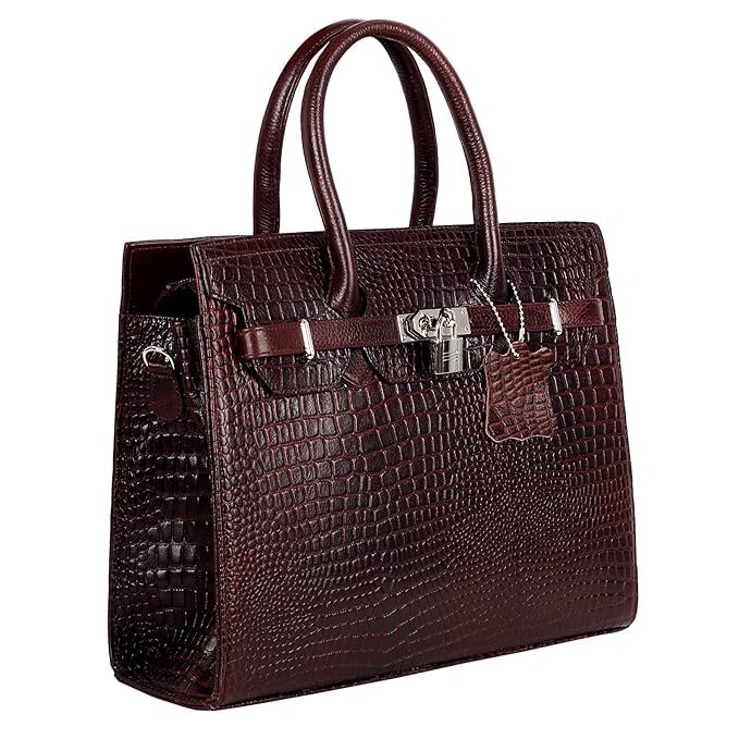 richsign leather accessories Top-Handle Leather Women Handbag Shoulder Sling Ladies Purse Satchle Bags For Women Office Travel Daily Use-picture-10
