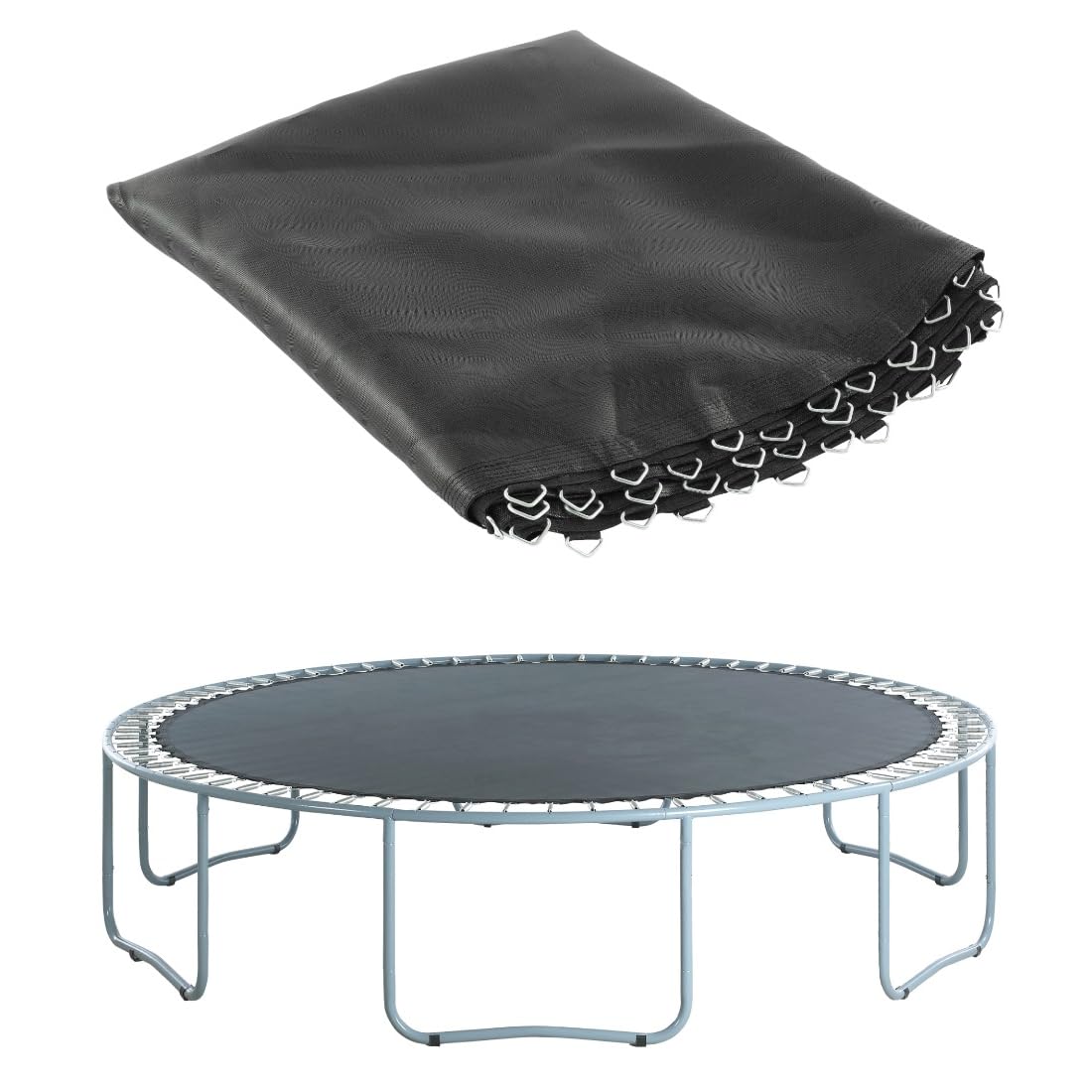 Upper Bounce Tappeto elastico professionale sostitutivo | Compatibile con telai di tutte le marche e modelli | Rimbalzo perfetto, resistente all'acqua e ai raggi UV