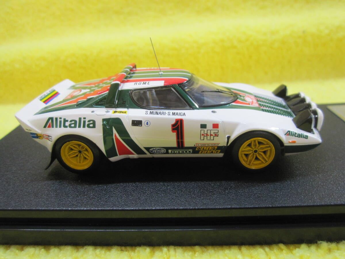Amazon | HPI 8290 1/43 Alitalia LANCIA STRATOS HF #1 1977 Monte