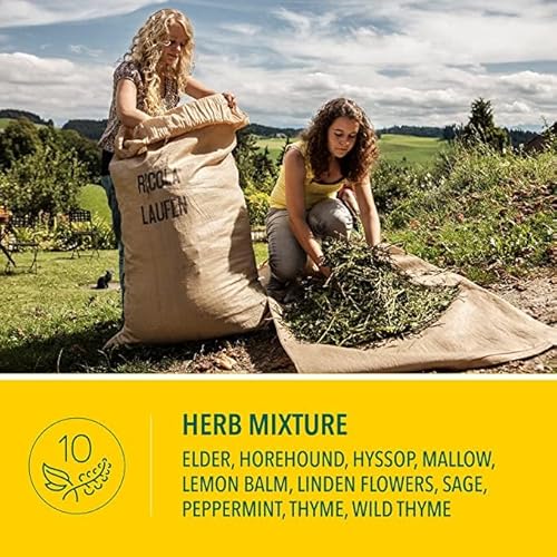 Supreme Box Ricola Herbal Lemon Mint Cough Suppressant Throat Drops - Pack Of 2 (48 Drops In Total) #TOP4