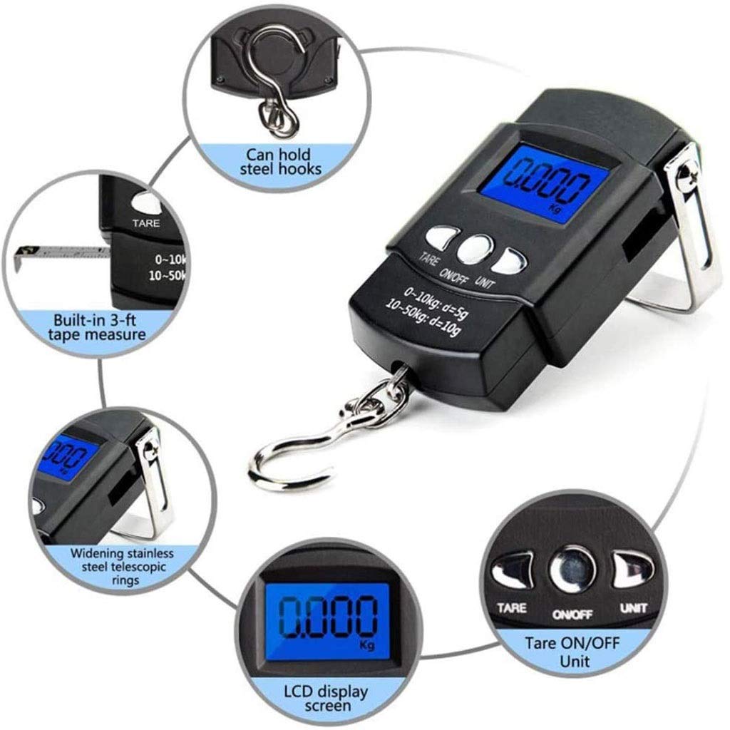 Hook Scale ，Digital Electronic ， Digital Travel Fishing Luggage Postal Hanging Weighing Machine