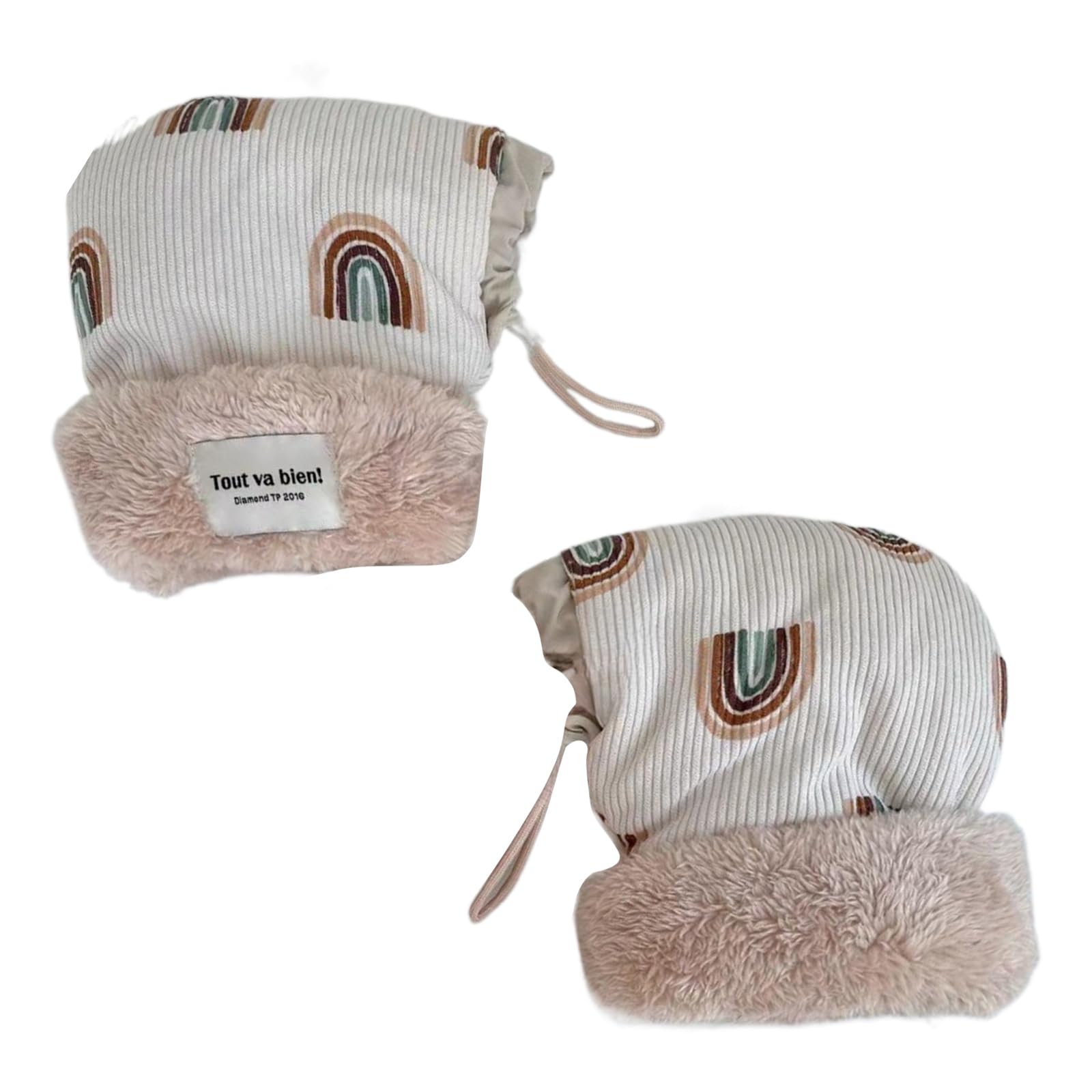 Manchons de guidon de scooter confortables et polyvalents pour enfants, gants d'hiver multi-usages pour enfants
