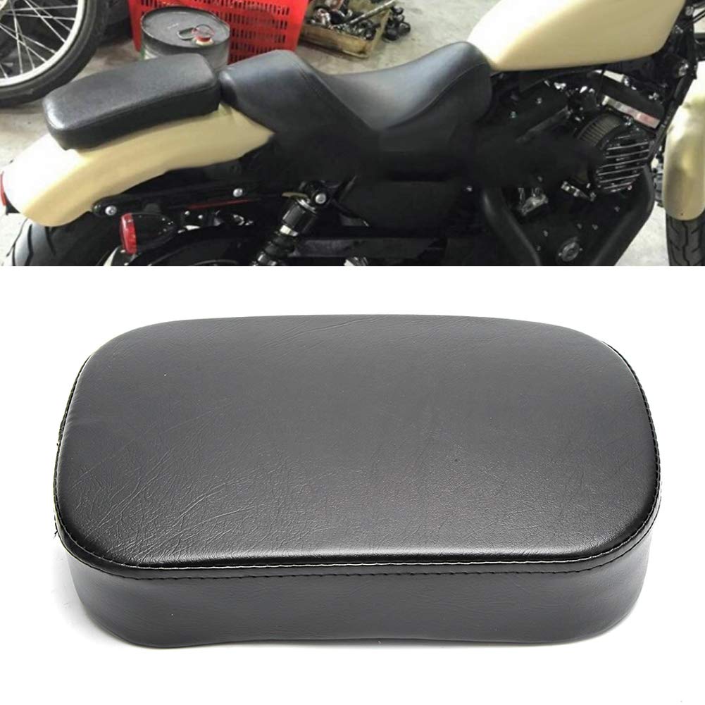 Universal Pillion Pad Siège Arrière Coussin Passager Selle Moto Accessoire avec 8 Ventouse