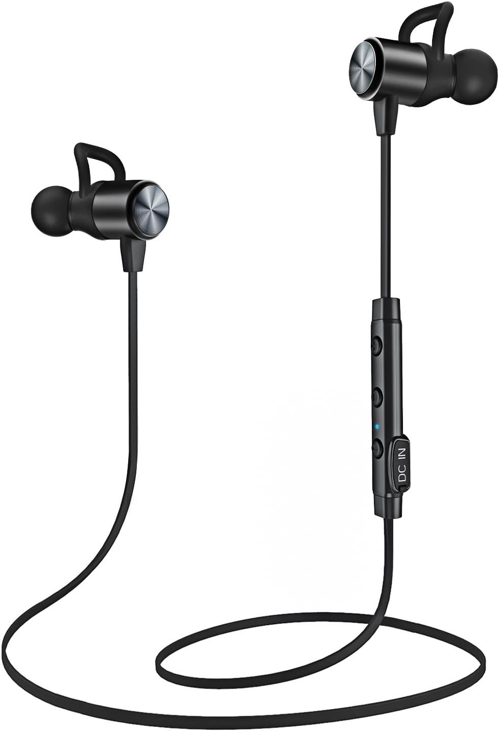 Bluetooth Headphones, Wireless Headphones, Sweatproof High Fidelity Stereo Bluetooth Earbuds Lightweight and Noise Canceling Wireless Earbuds Fit