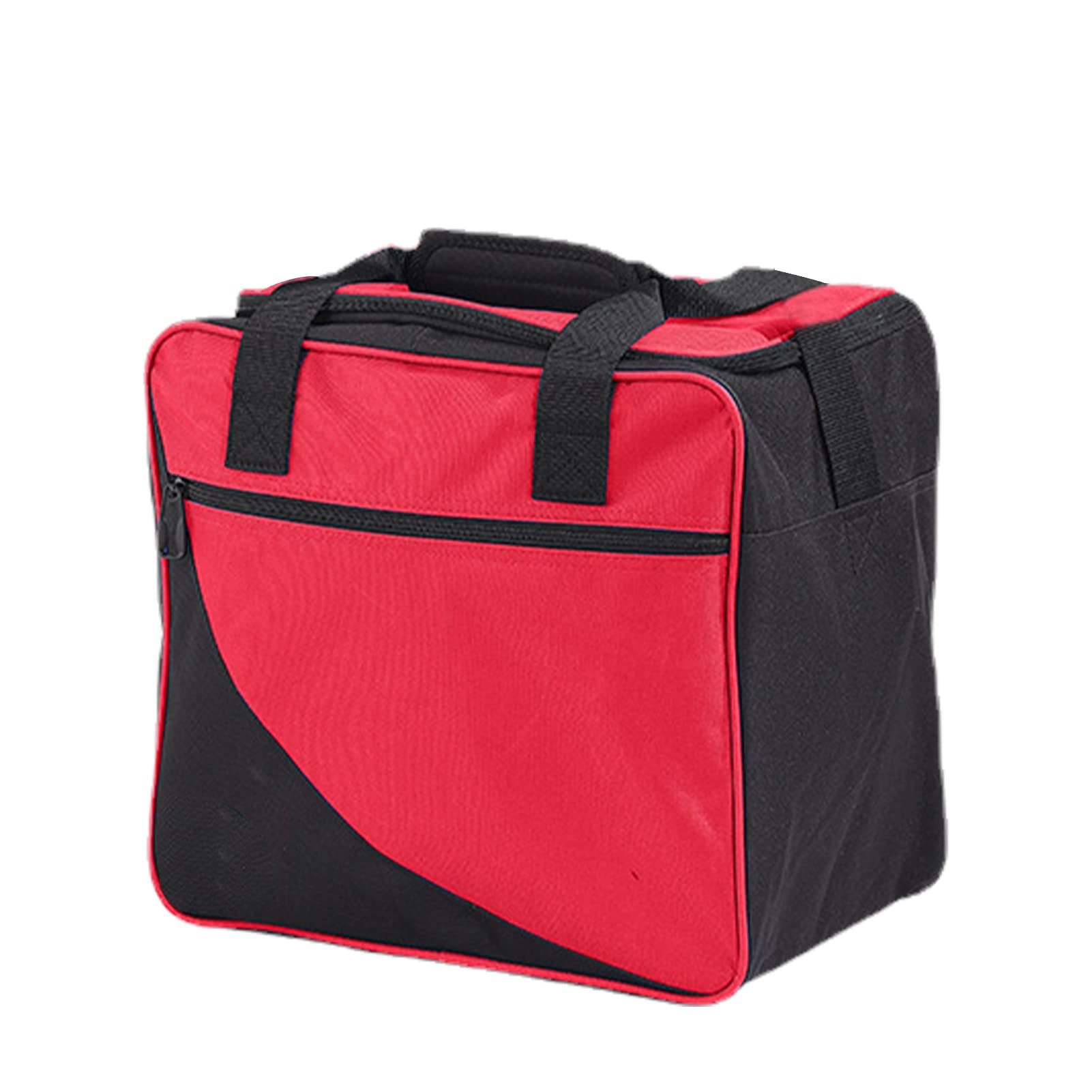 Sac de bowling portable pour 1 balle, sac de bowling unique avec bandoulière, sac pour balle de bowling Oxford, sacs pour une boule de bowling, pour ranger balles, chaussures, serviettes, bouteilles