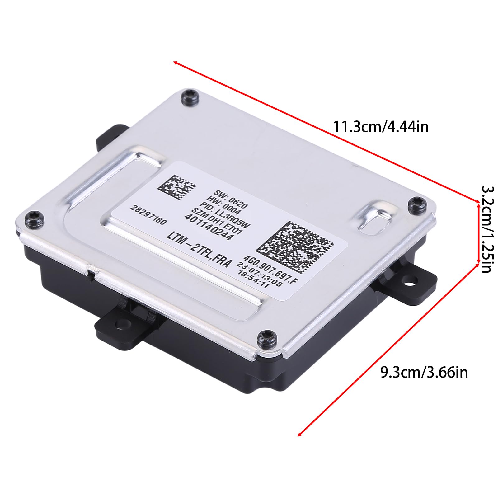 TukboTech Daytime Running Light Control Module Fit for Audi A6 A7 R8 RS7 S6 S7 TT CC GTI Ballast Daytime Running Light Module Replaces 4H0907697 4G0907397F