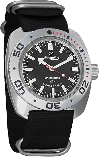 Vostok Amphibian 710662 - Reloj de pulsera automático para hombre