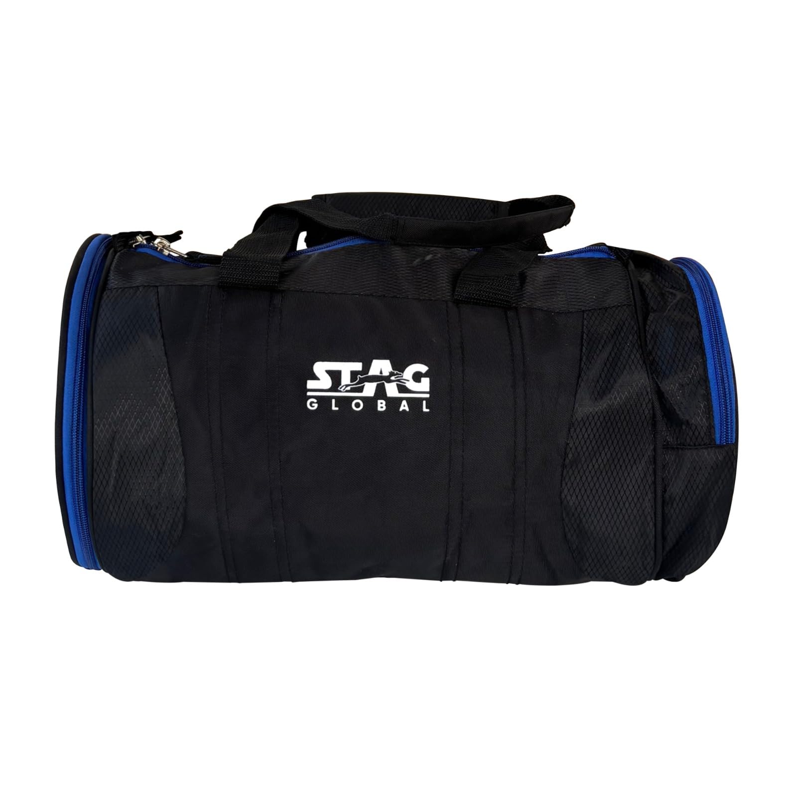 stag global Sports Kit Bag with Adjustable Strap, External Pocket, Lock Runner Chain, Multicolor (Duffle Bag)-picture-14