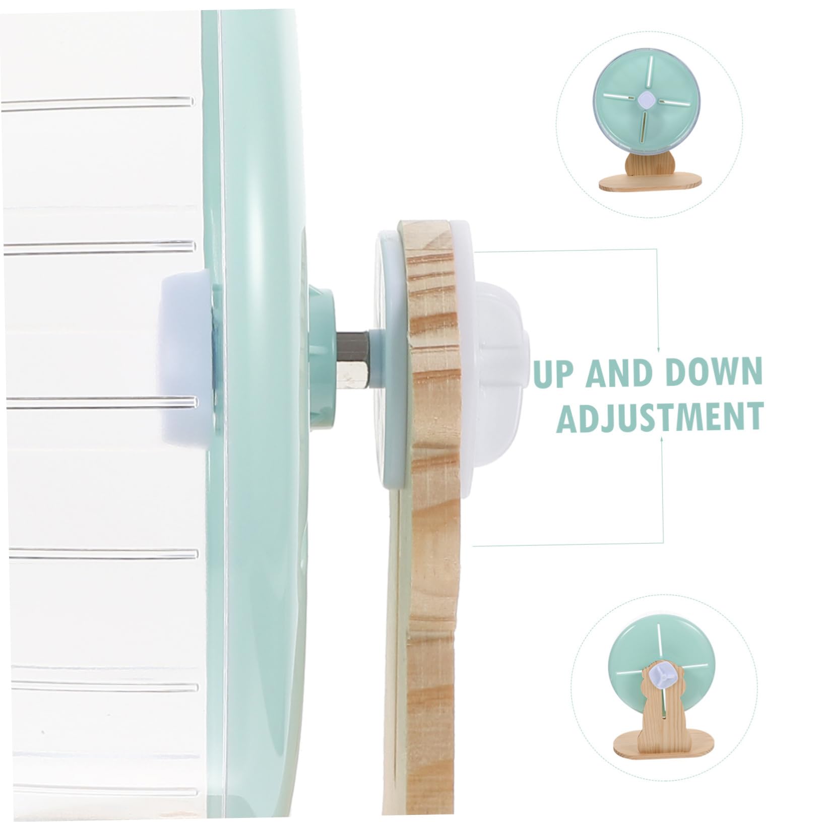 Petite Roue pour Hamster Et Chinchilla Accessoire Silencieux pour La Maison
