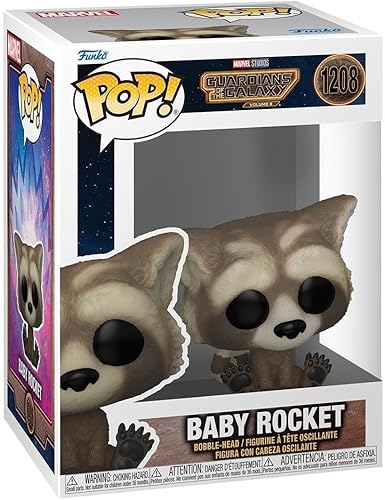 Miniatura 1 de Funko Pop! Vinyl Marvel - Guardians of The Galaxy 3 - Rocket Raccoon - (Baby) - Figura de vinilo coleccionable - Idea de regalo - Producto oficial -