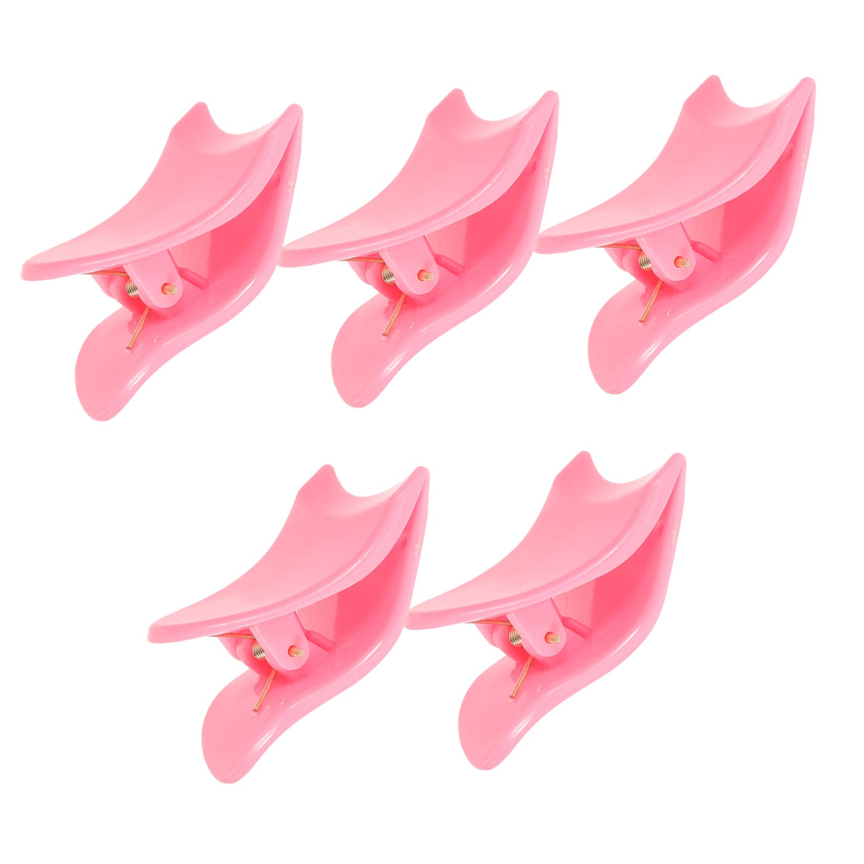 FOMIYES 25 Pz Ausiliario per ciglia finte eyelash curler Strumento per applicazione ciglia impostore morsetto per ciglia trucco piegaciglia pinzette clip per ciglia per le donne bene scudo