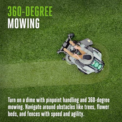 Image of EGO Power+ Z6 e-Steer Zero Turn Electric Riding Lawn Mower, 42 inch - ZT4215S