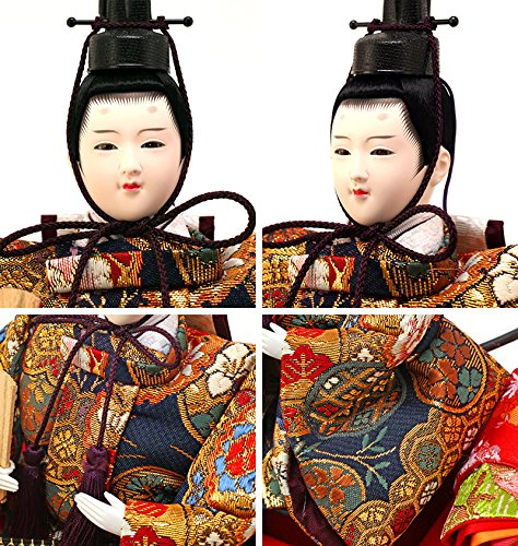 Amazon | 人形屋ホンポ 雛人形 久月 ひな人形 ケース飾り 親王飾り