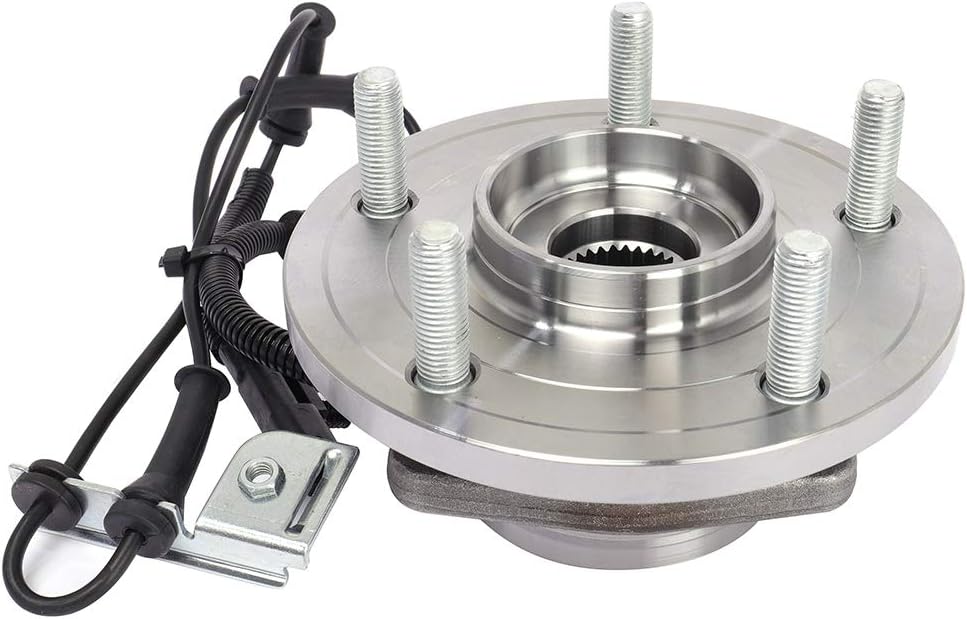 ECCPP Wheel Hub and Bearing Assembly Front 513273 fit 08-14 For Chrysler Town & Country, 08-14 For Dodge Grand Caravan, 09-14 For VW For Routan Replacement For 5 Lugs Wheel Bearing with ABS 2 pcs