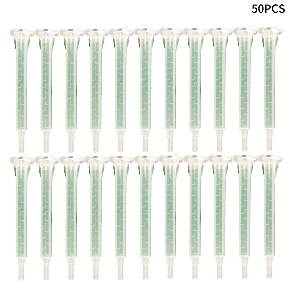 F6-16 Lot de 50 buses de mélange carrées de 83 mm de long pour 50 ml et 37 ml