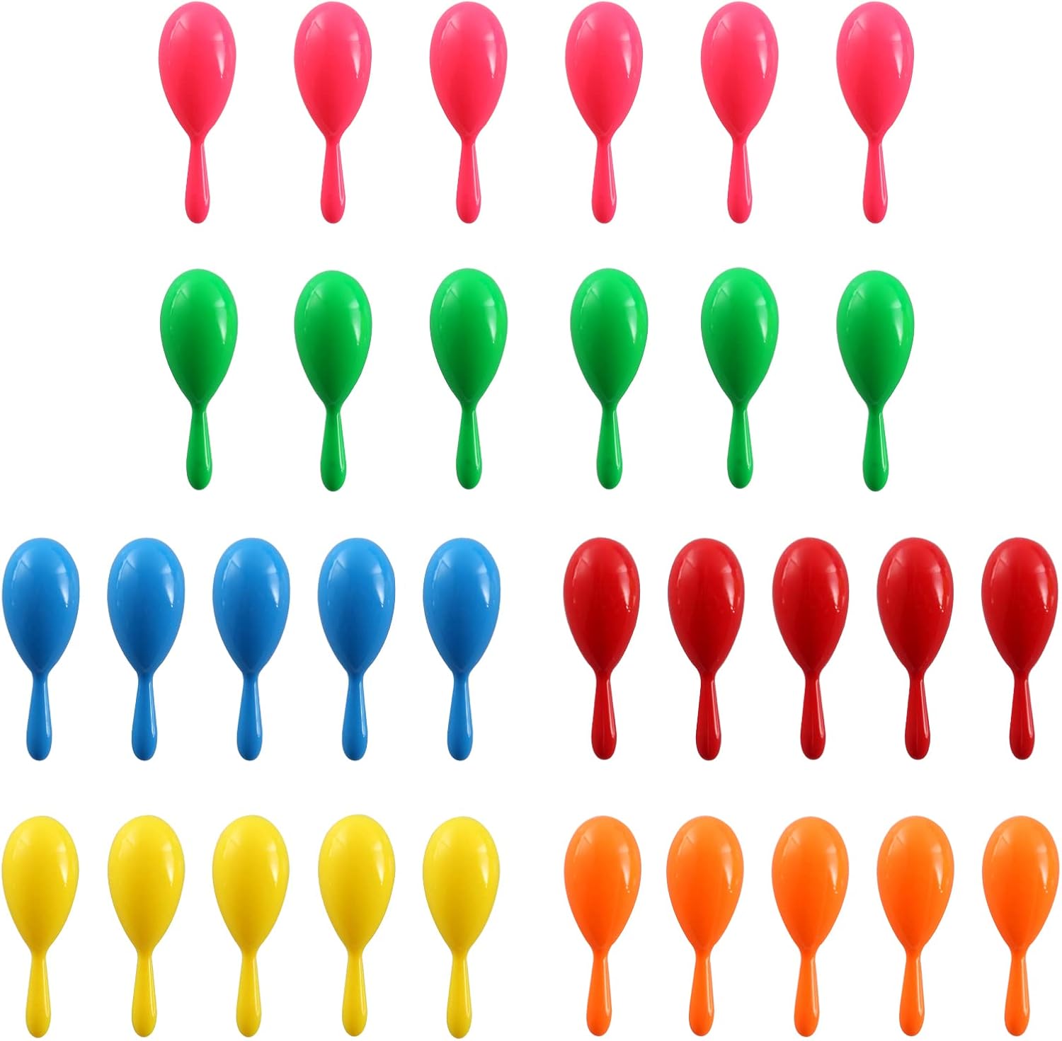 Maracas for Kids Mexican Maraca Neon Colorful Maracas