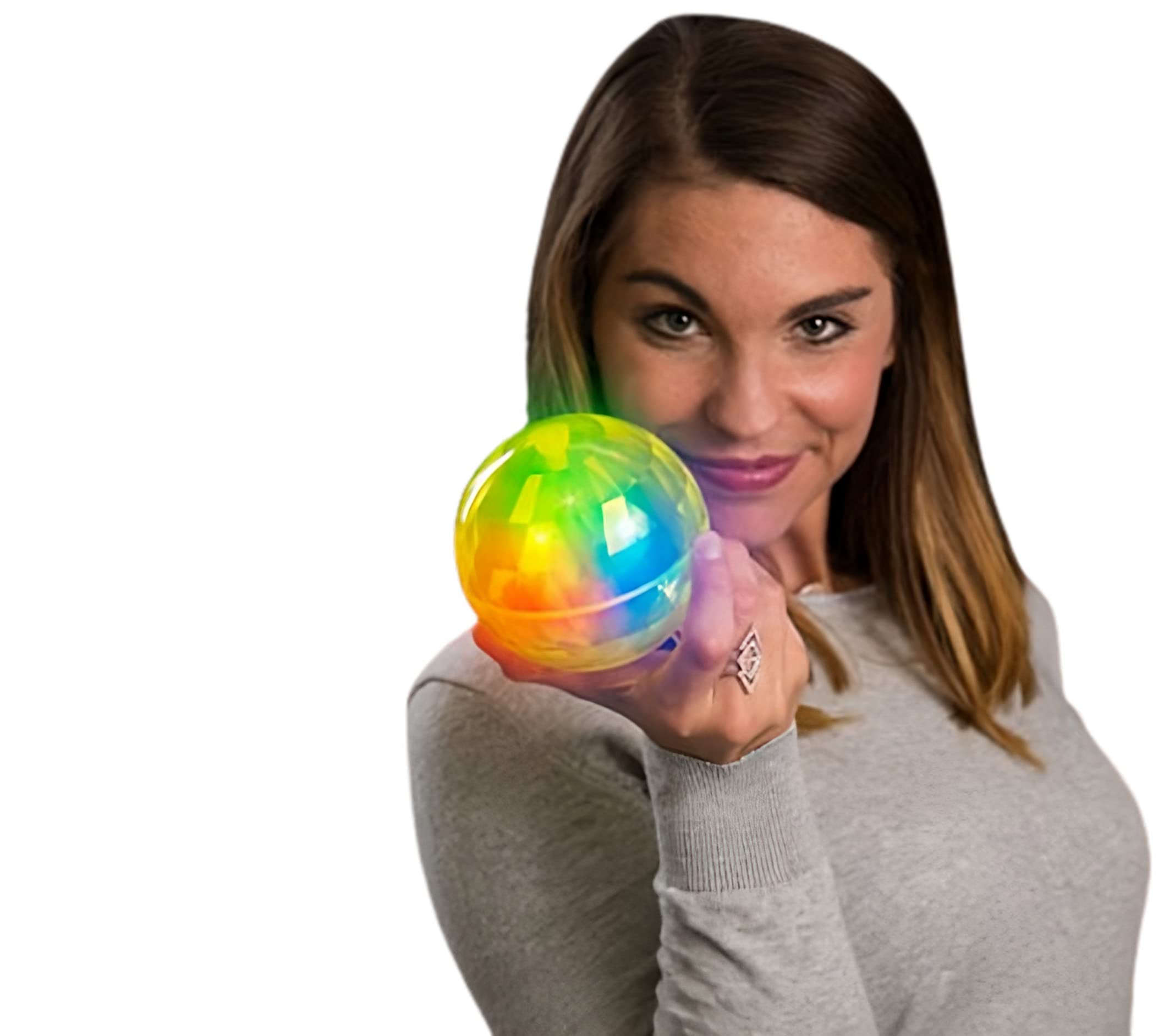 Blinkee 10 cm LED Super Size Air Bounce Ball Różne 1 Jednostka