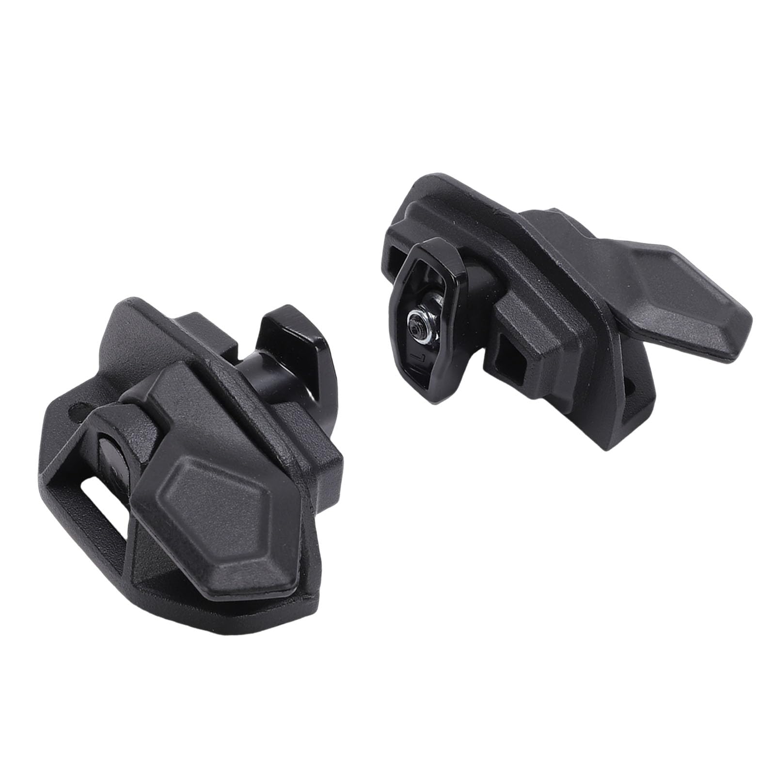 Ski Rack Latch Kit, Replacement for Ski Doo Lynx Vehicles, with Mounting for LinQ System Accessories, Black Metal