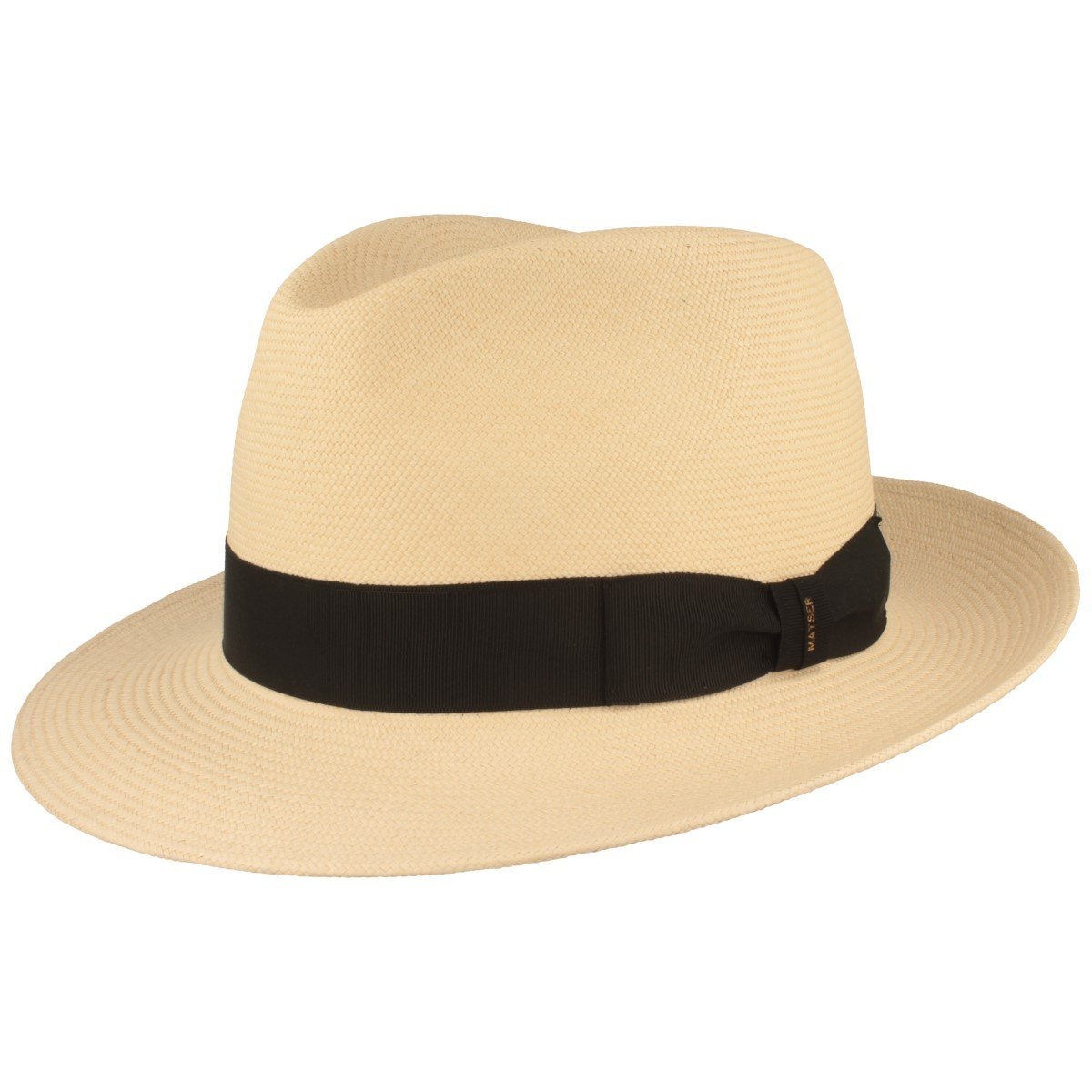 Mayser ORIGINAL Panama-Hut | Stroh-Hut | Sommer-Hut aus Ecuador – Fino - Traditionell Handgeflochten, UV-Schutz 80, Wasserabweisend, Bruchschutz – Exclusive Kollektion