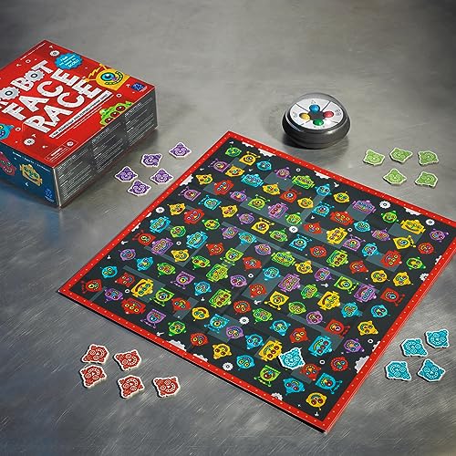 Juego de mesa Robot Face Race educativo para niños miniatura 5