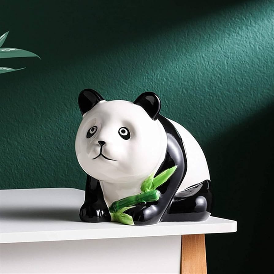 パンダ貯金箱 Amazon.co.jp: 貯金箱 銀行 貯蓄銀行 パンダの形をした貯金箱の