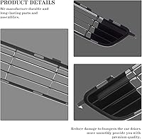 Vista 6 de CarPartsDepot rejilla de defensa frontal de radiador