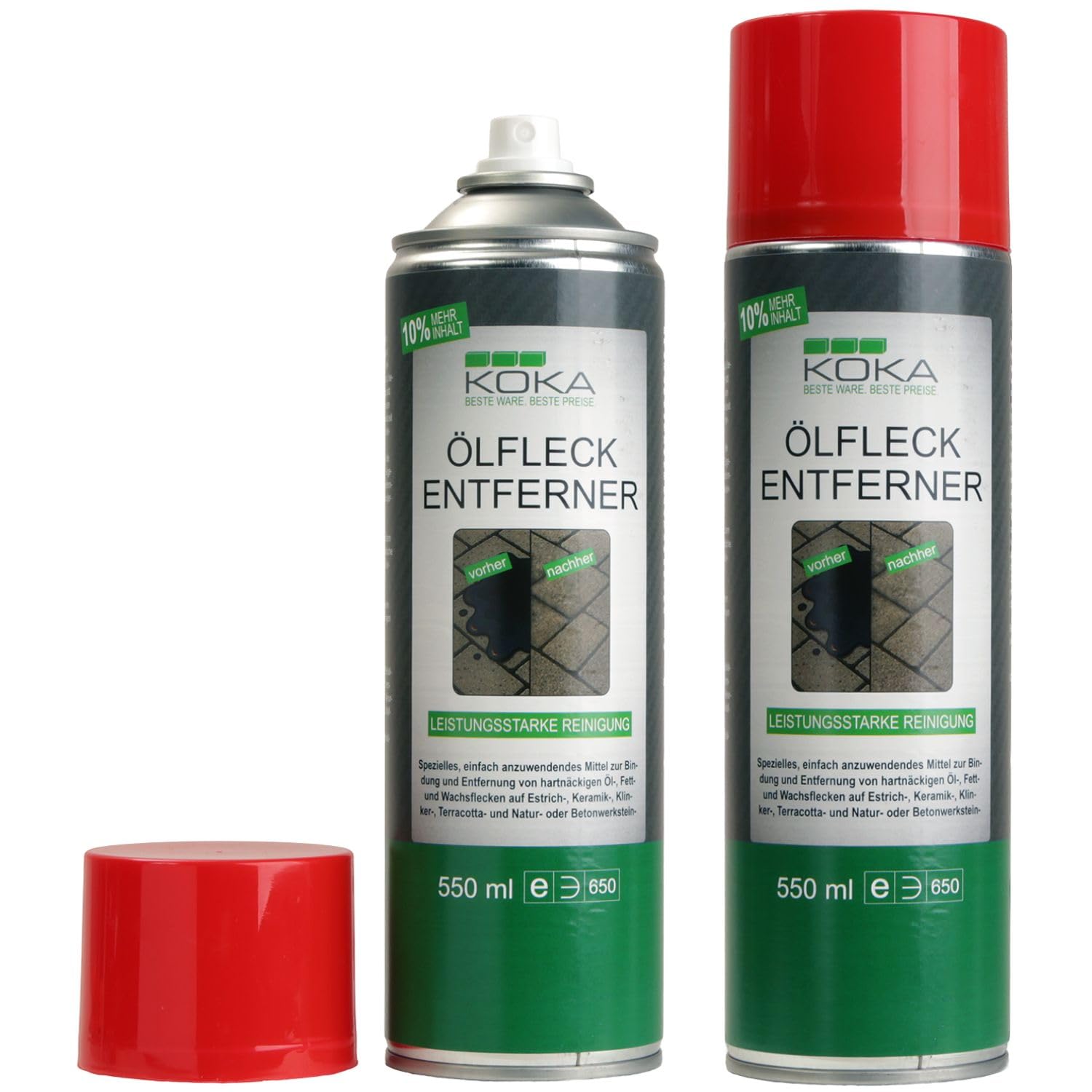 Ölfleck Entferner Spray, 2x 550ml