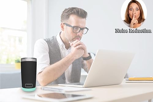 Miniatura 4 de 2 fundas para botas más seguras para vaso YETI de 30 onzas, 20 onzas, protección de silicona y menos ruido para taza de café, 20 onzas, 30 onzas,