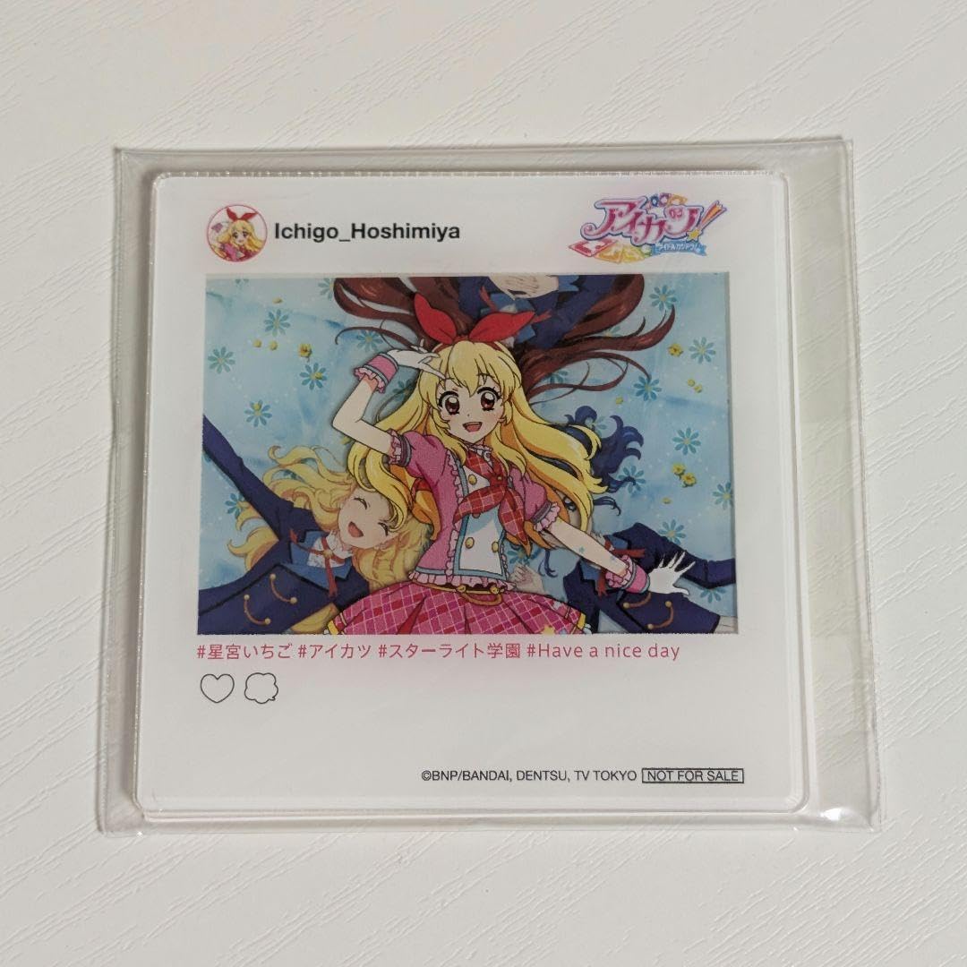 アイカツ！ ALL SEASON Blu-ray 特典 sns風アクリルプレート