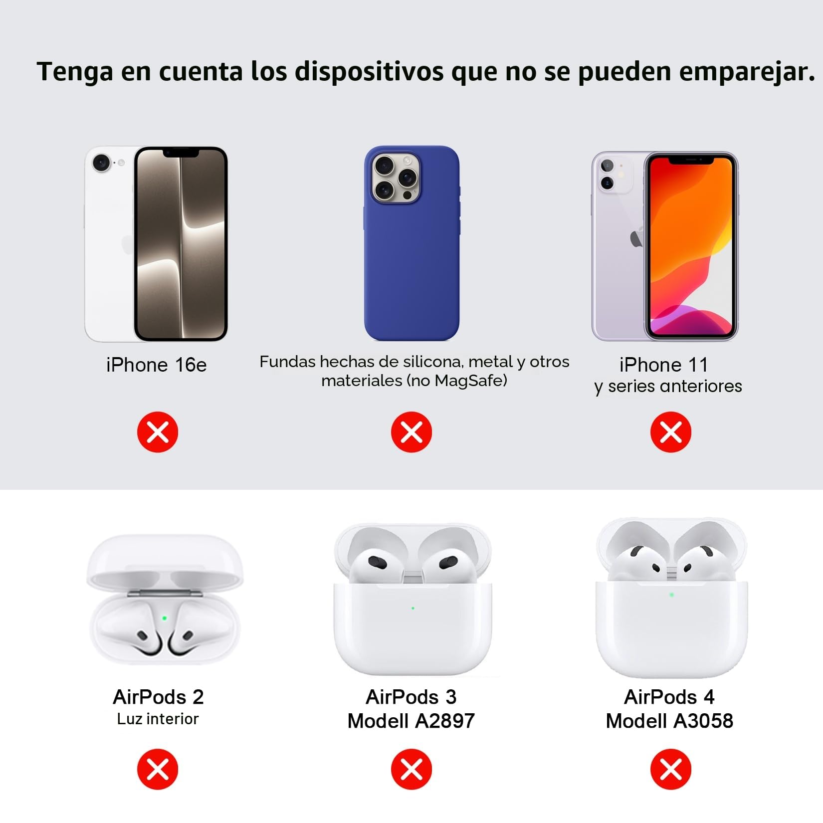 Boaraino estacion de Carga Apple, 3 en 1 Cargador magsafe Inalambrico Compatible con iPhone 17/16/15/14/13/12, Apple Watch11/10/9/8/7/6/SE/5/4/3, AirPods 2/3/4/Pro