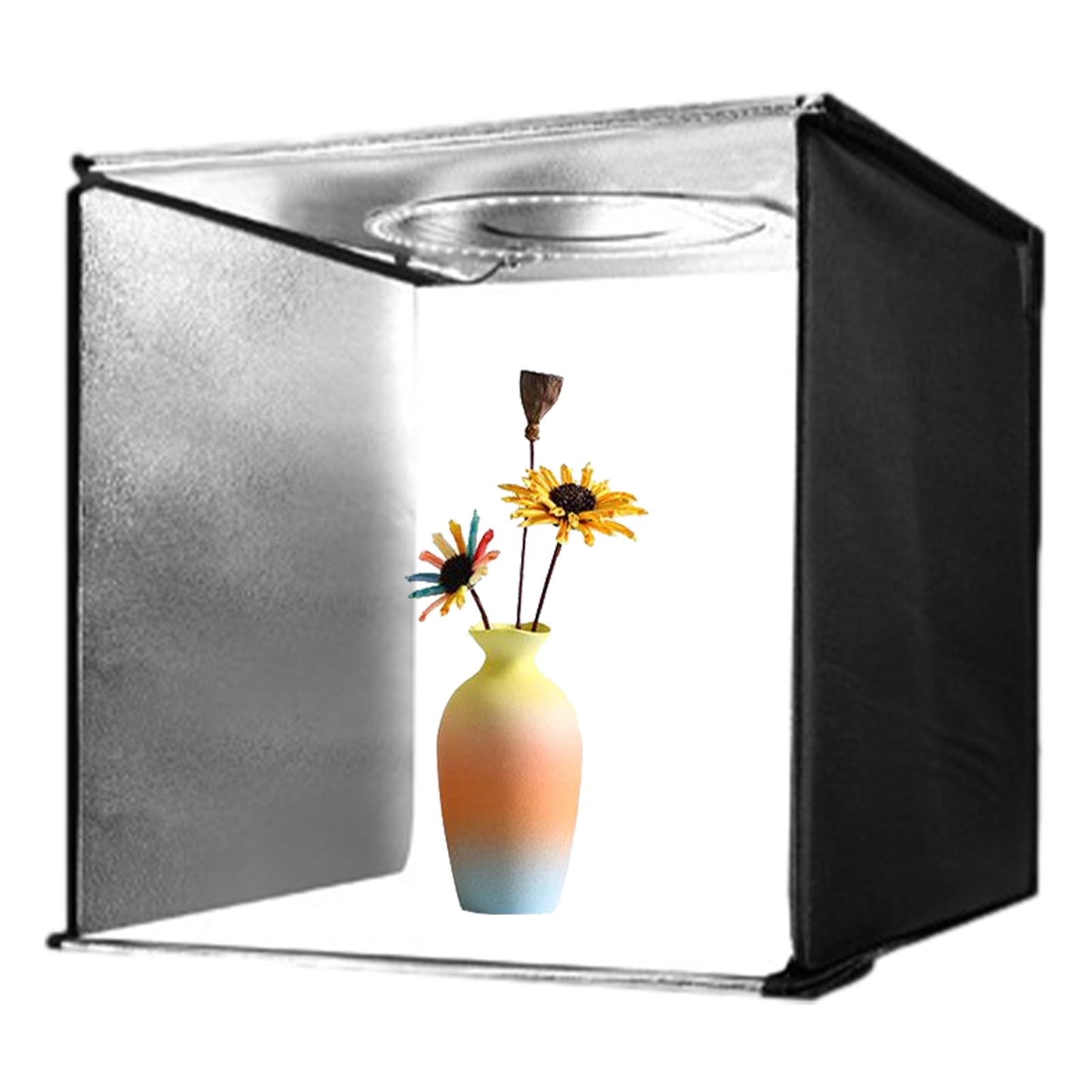 Photographie avec boîte Lumineuse, boîte Lumineuse avec Photo