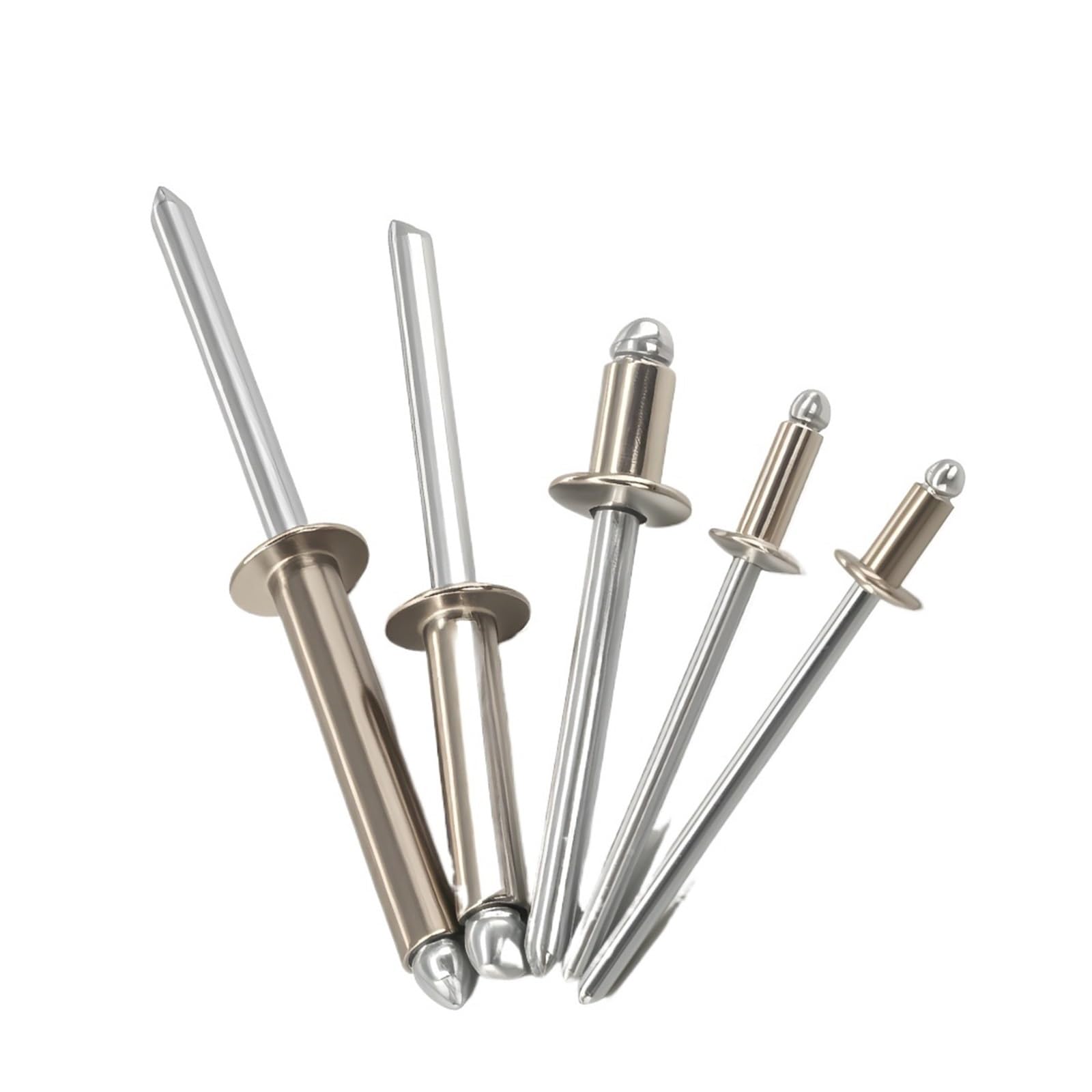 Duravik M3.2x11mm (20Pcs) Pop Rivets Aluminium M3 M3.2 M4 M4.8 Blind Pop Rivets Steel Dome Head Blind Rivets Steel Shank Mandrel Exhaust Rivets Pull Nail Fasteners 6/8/10/20Mm(M3.2x11mm (20Pcs))