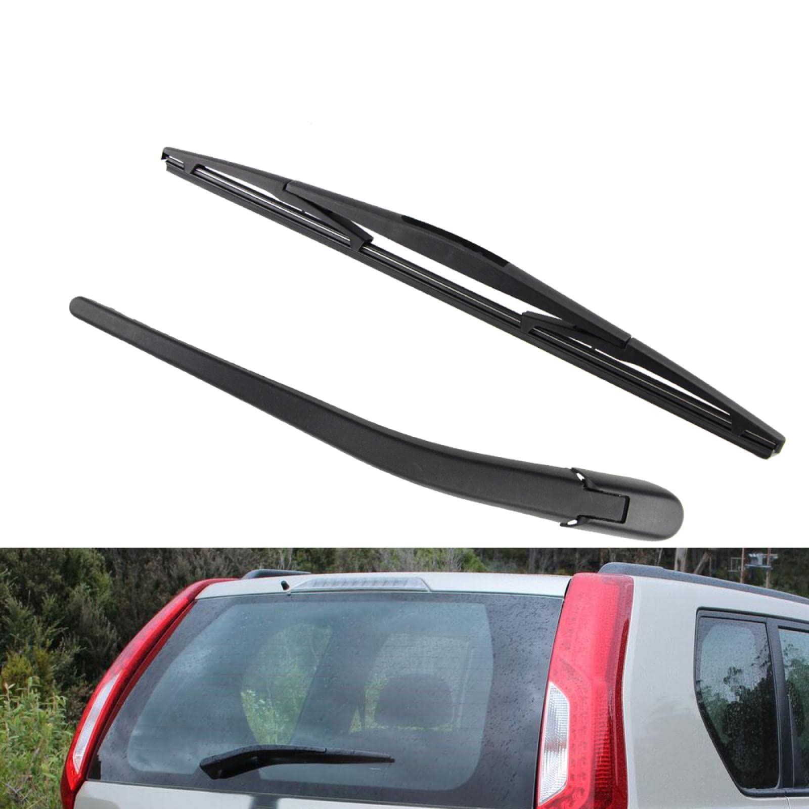 Tergicristallo Posteriore per Nissan X-Trail 2008-2013 355mm spazzole tergicristallo Posteriore per Auto e Braccio tergicristallo Posteriore