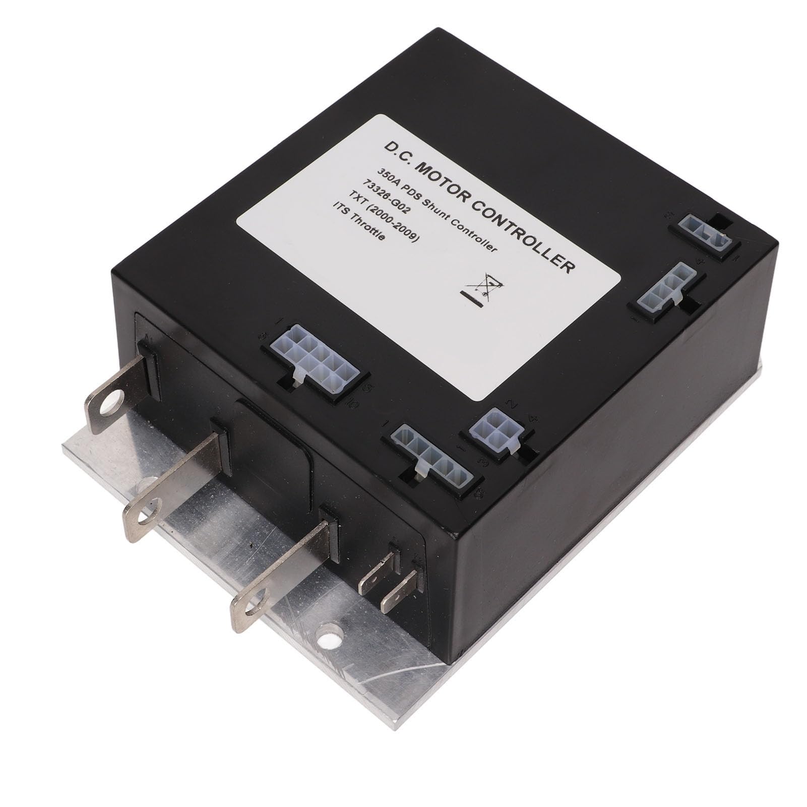 Controlador de Motor de Carrito de Duradero, 36V, 350A, para Carrito de Eléctrico EZGO TXT PDS 2000-2009, Alta Confiabilidad, ABS, Metal, Negro