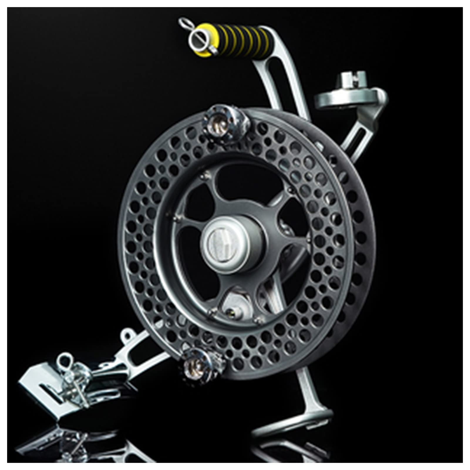 Drachenschnurwickler, Drachenflugwerkzeug, Schnurwicklergriff, großer Einleiner-Drachenflug, arbeitssparender Drachenschnurwickler für Erwachsene (grau 28 cm)