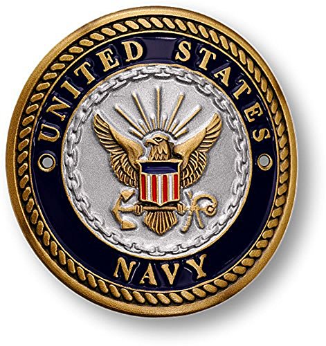 US-Navy-Hiking-Stick-Medallion U.S. Navy Hiking Stick Medallion - Image 1
