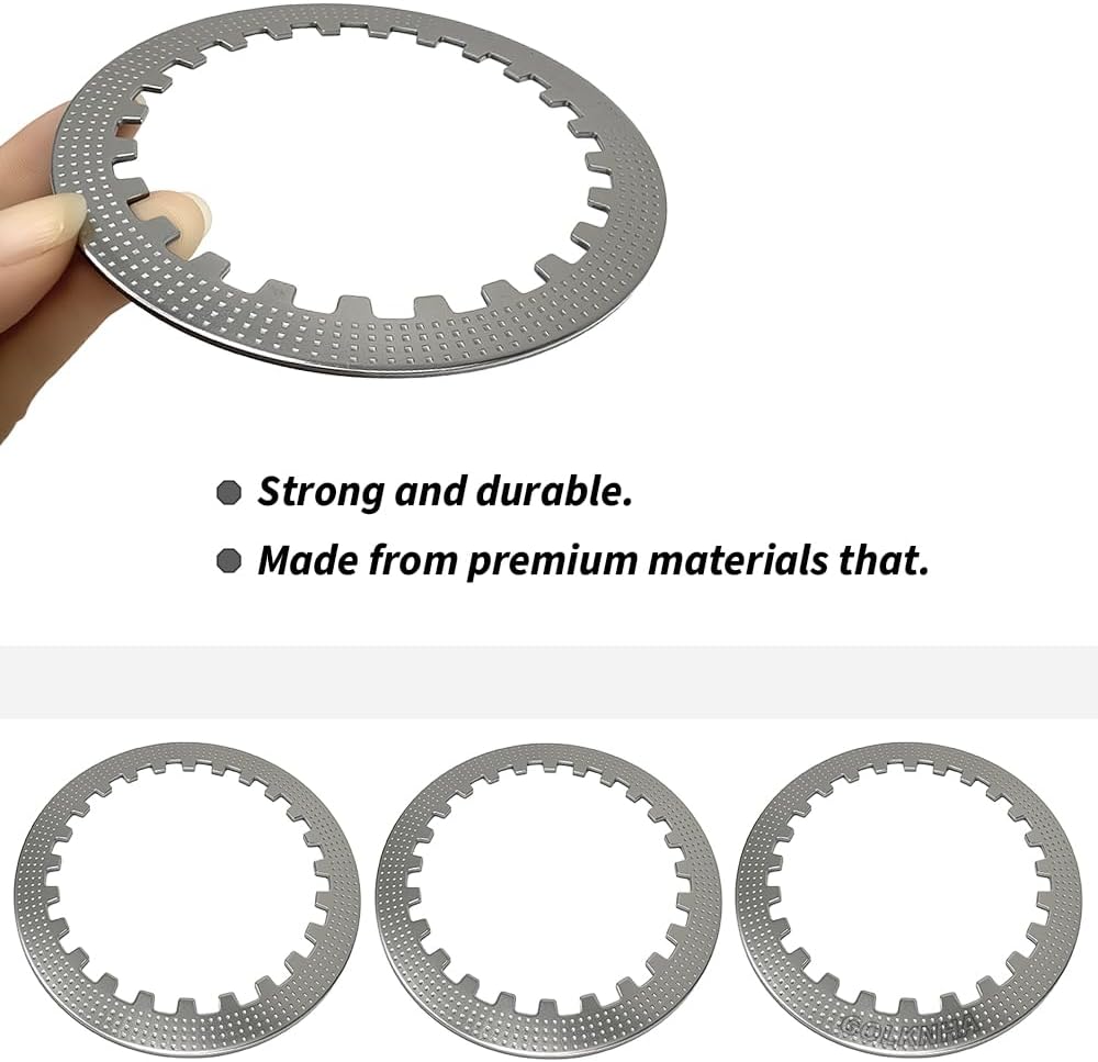 Clutch Kit & Cover Gasket Compatible with ATC200 ATC200E ATC200M ATC200S 1981-1986 ATC185 ATC185S 1980-1983 OEM#22201-166-000 22311-107-000