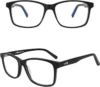 LP Vision - Óculos Gamer Com Filtro Bloqueador de Luz Azul - Computador & Celular - Preto