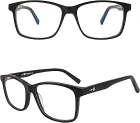 LP Vision - Óculos Gamer Com Filtro Bloqueador de Luz Azul - Computador & Celular - Preto