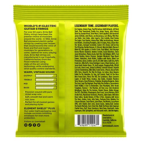 Image of Ernie Ball Regular Slinky Classic Pure Nickel Electric Guitar Strings 3-pack, 10-46 Gauge (P03251)
