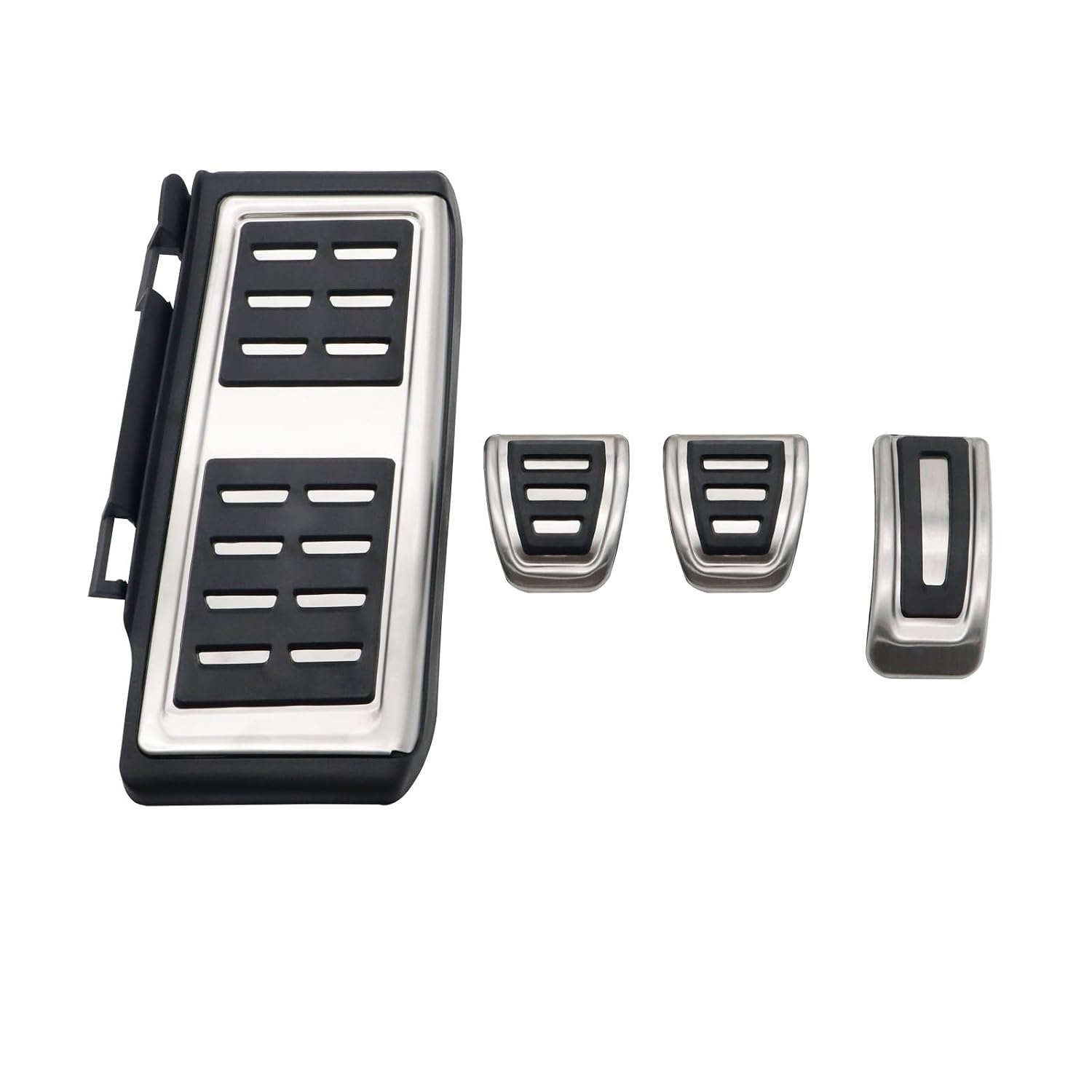 Gas Brake Pedal Sets Fit for VW Golf MK7 8 Passat B8 3G Tiguan 2 Touran 2 Polo 5 6 T-ROC Jetta 7 A7 Stainless Steel MT AT(AT)