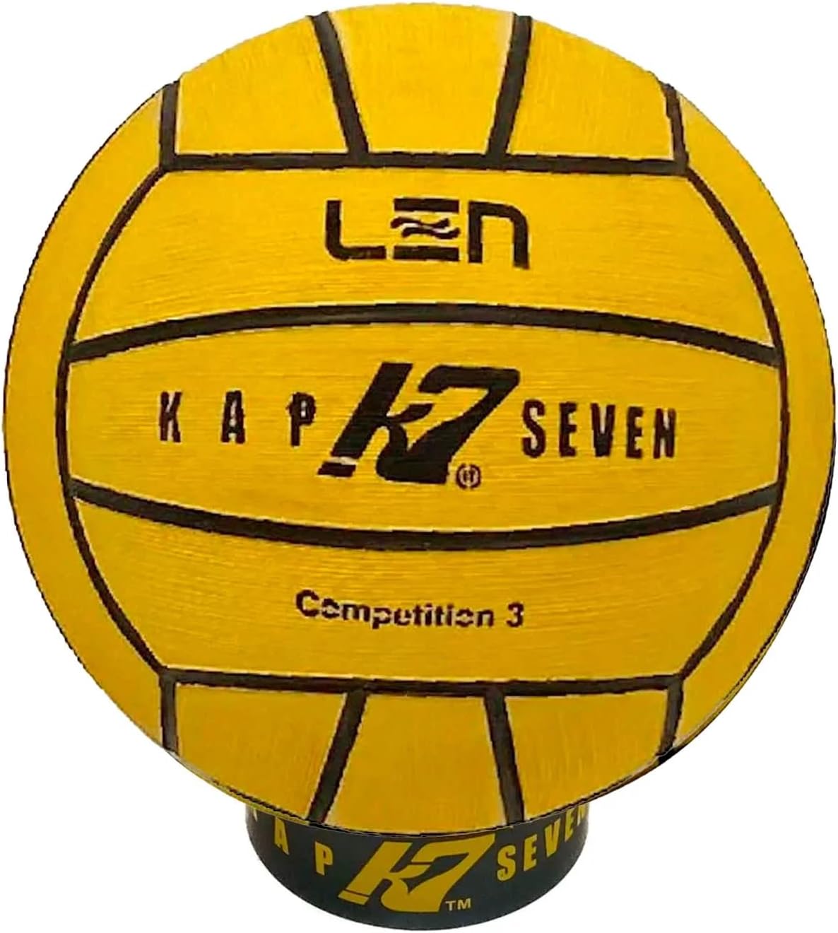 KAP7 Size 3 COMP Water Polo Ball (Yellow)