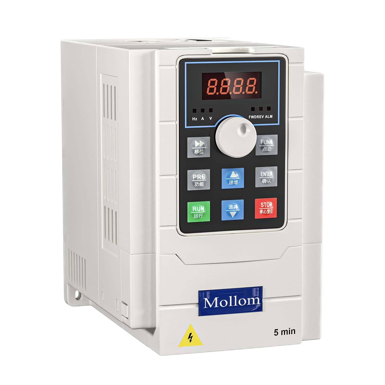 Buy MOLLOM VFD 2.2KW 3HP 220V 1 Phase Input 3 Phase 0-999hz Output ...