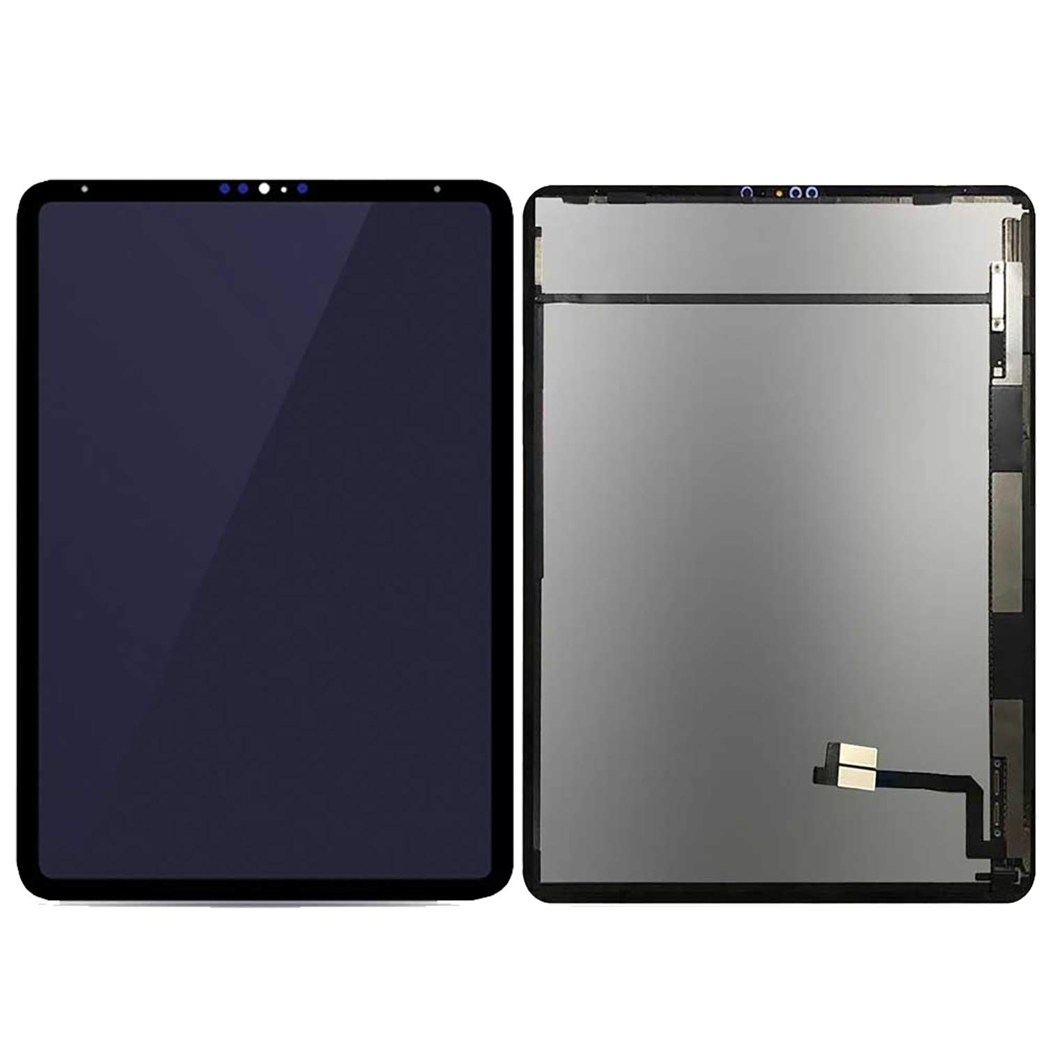 Visiodirect Ecran Complet pour IPAD Pro 12.9" 3ème génération (2018) A1876 A2014 A1895 Noir Vitre Tactile + ecran LCD