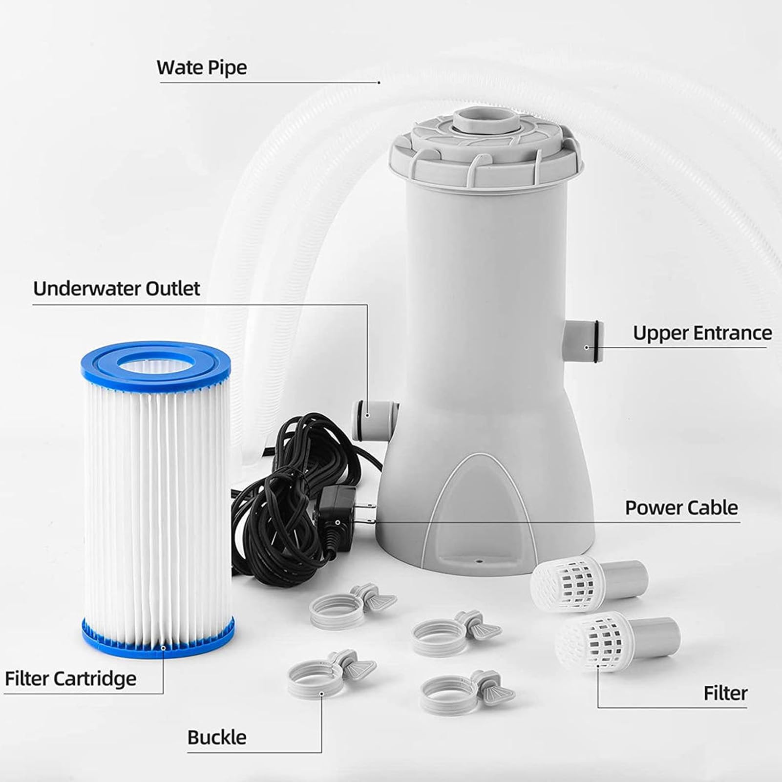 Filbur FC-0823 Antimicrobial Replacement Filter Cartridge for Jandy CS 200 Pool and Spa Filter