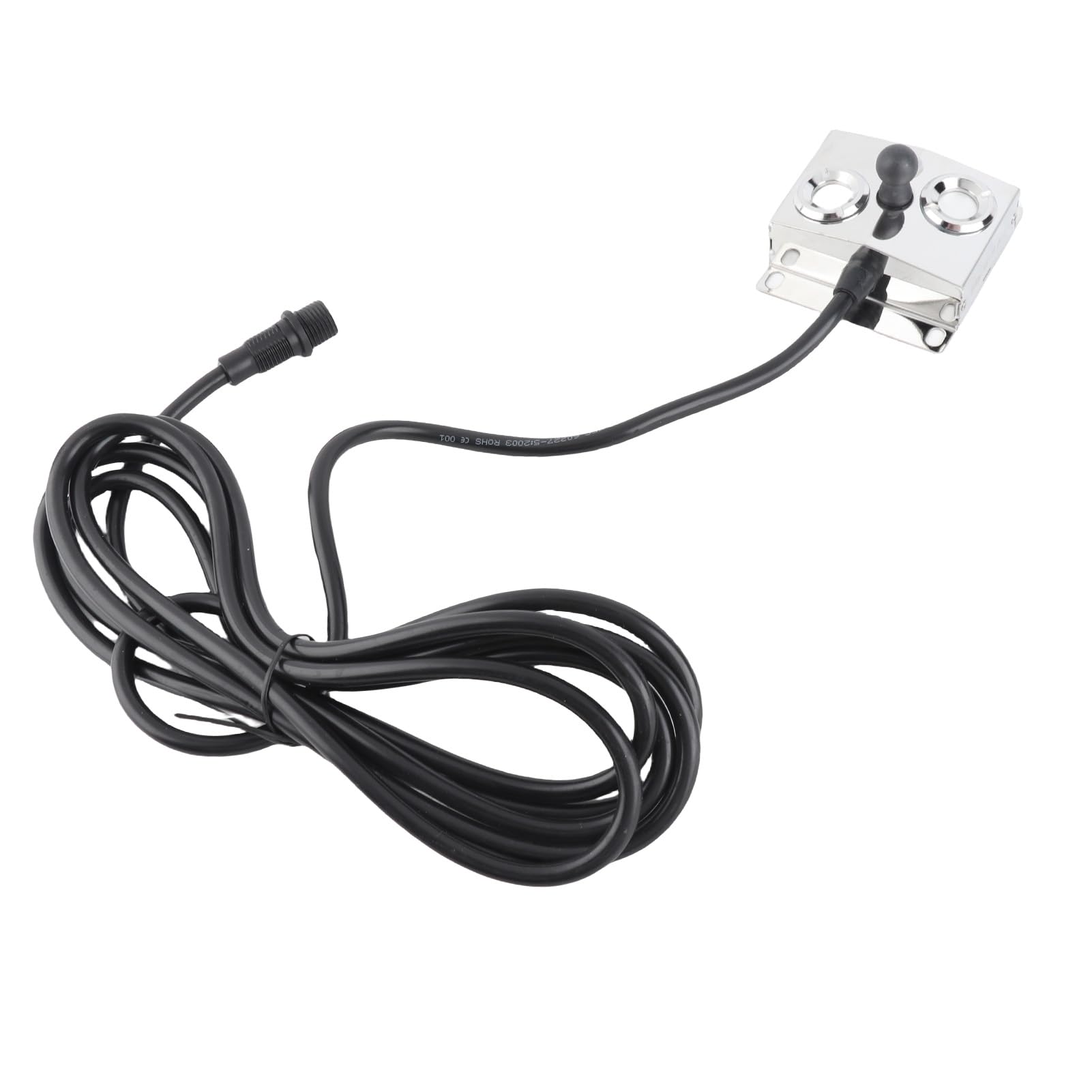 Nebulizador ultrasónico de 2 Cabezales, generador de Niebla de 4,5 l/h, nebulizador de Acero Inoxidable de 36 V con Fuente de alimentación Impermeable IP67, Ideal para estanques,